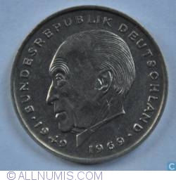 Image #2 of 2 Mărci 1971 J - Konrad Adenauer