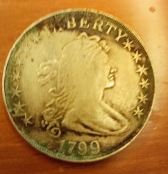 Image #1 of Draped Bust Dollar 1799