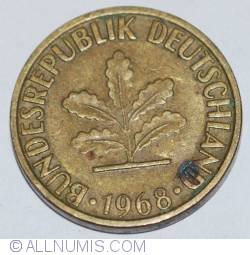 Image #2 of 5 Pfennig 1968 F