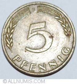 Image #1 of 5 Pfennig 1968 F