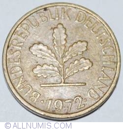 Image #2 of 5 Pfennig 1972 G