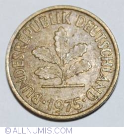 Image #2 of 5 Pfennig 1975 D