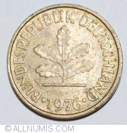 5 Pfennig 1976 D