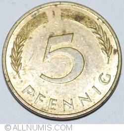 5 Pfennig 1995 J