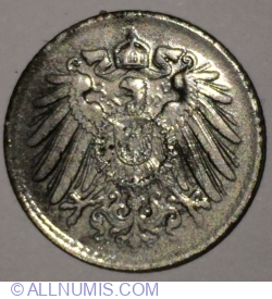 5 Pfennig 1915 E