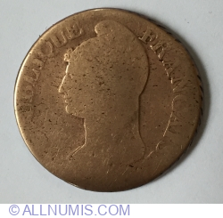 5 Centimes 1796 (L'AN 5) I