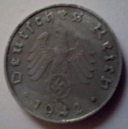 Image #2 of 10 Reichspfennig 1942 B