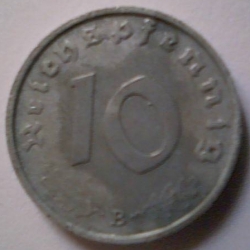 10 Reichspfennig 1942 B