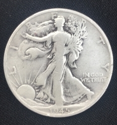 Image #1 of 1/2 Dollar 1945 S