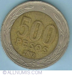 Image #2 of 500 Pesos 2003