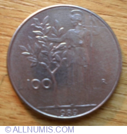 Image #1 of 100 Lire 1989