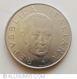 Image #2 of 100 Lire 1974 - 100 de ani de la naşterea lui Guglielmo Marconi
