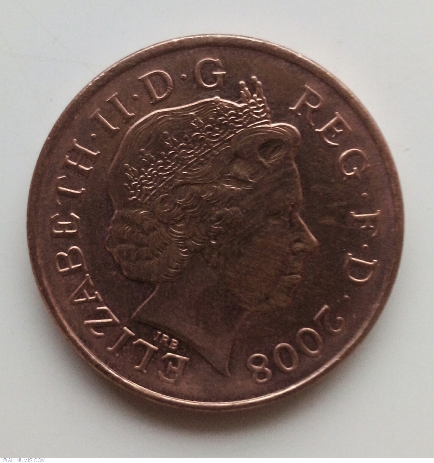 2 Pence 2008, Elizabeth II (1952-present) - Great Britain ...