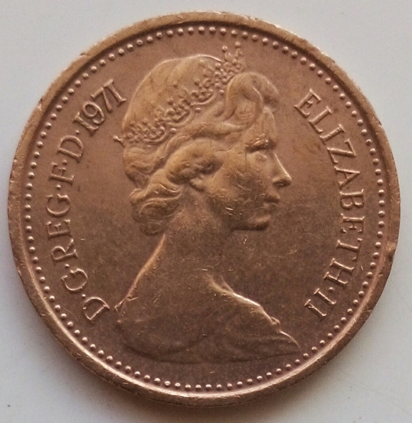 1 2 New Penny 1971 Elizabeth II 1952 2022 Great Britain Coin 3484