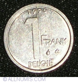 Image #1 of 1 Franc 1996 (België)