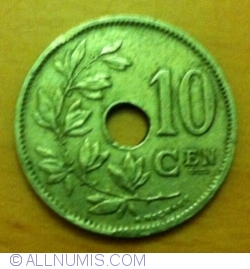 Image #1 of 10 Centimes 1928 (België)