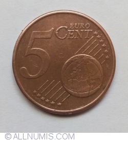 Image #1 of 5 Euro Cent 2002