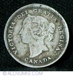 Image #2 of 5 Cents 1883 H