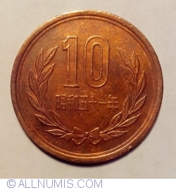 10 Yen 1976 (Anul 51)