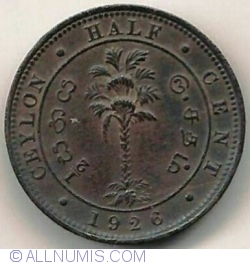 Image #2 of 1/2 Cent 1926
