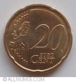 20 Euro Cent 2016 F