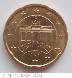 Image #2 of 20 Euro Cent 2016 F