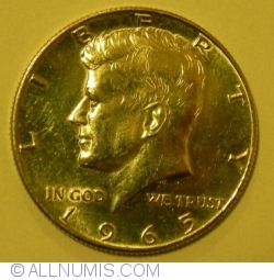 Image #1 of Half Dollar 1965