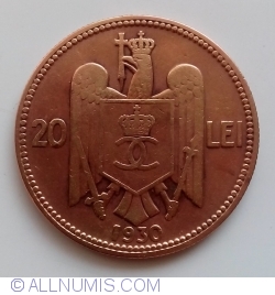 Image #1 of 20 Lei 1930 Royal Mint - Londra