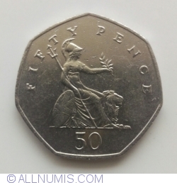 50 Pence 2001