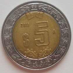 Image #1 of 5 Pesos 2011