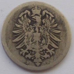 10 Pfennig 1876 D
