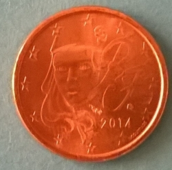 Image #2 of 1 Euro Cent 2014