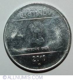 Image #2 of 2 Rupees 2010 (H)