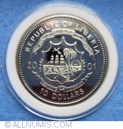 Image #2 of 10 Dollars 2001 - Hungarian War of Independence - 1848