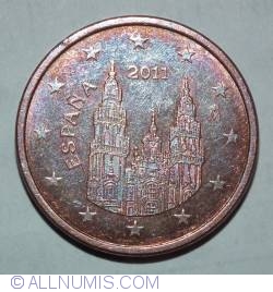 Image #2 of 5 Euro Cent 2011