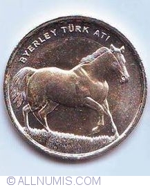 1 Lira 2014 - Byerley Turk Horse