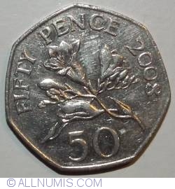 Image #2 of 50 Pence 2008