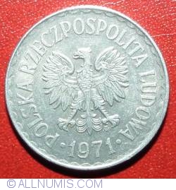 Image #2 of 1 Zloty 1971