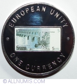 Image #1 of 1000 Kwacha 1998 - European Unity - One Currency