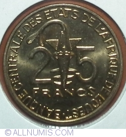 25 Francs 2012