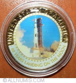 Image #1 of Half Dollar 2009(P) - 40 Years Landing On The Moon