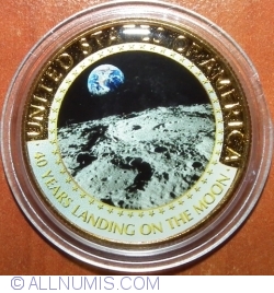 Image #1 of Half Dollar 2009(P) - 40 Years Landing On The Moon