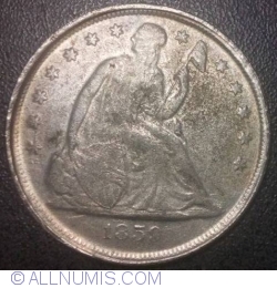 Image #2 of [FALS] 1 Dollar 1859
