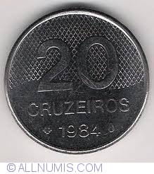 20 Cruzeiros 1984