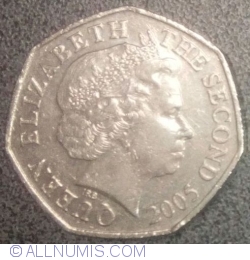 Image #2 of 50 Pence 2005