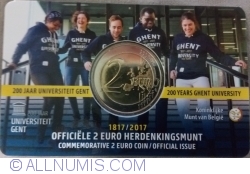 2 Euro 2017 - 200 years of the University of Ghent