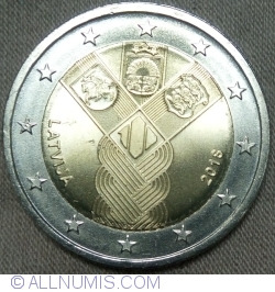Image #2 of 2 Euro 2018 - Centenary of independent Baltic States