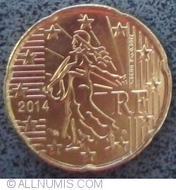 Image #2 of 20 Euro Centi 2014