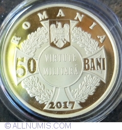 Image #1 of 50 Bani 2017 - 100 years since Ecaterina Teodoroiu became the first female combat officer of the Romanian Army - collector coin