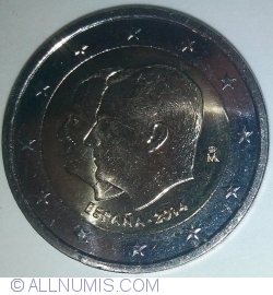 Image #2 of 2 Euro 2014 - Accession to Spanish Throne